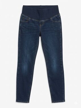 Old Navy Maternity Low Panel Skinny Jeans in Womens Size 2 Regular Blue